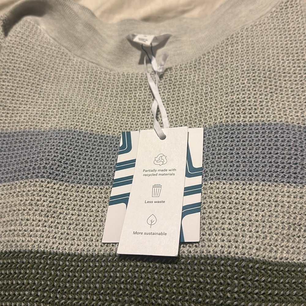 NWT MARKET & SPRUCE
Tawnee Cotton Blend Waffle Stitch Sweater - Picture 13 of 13